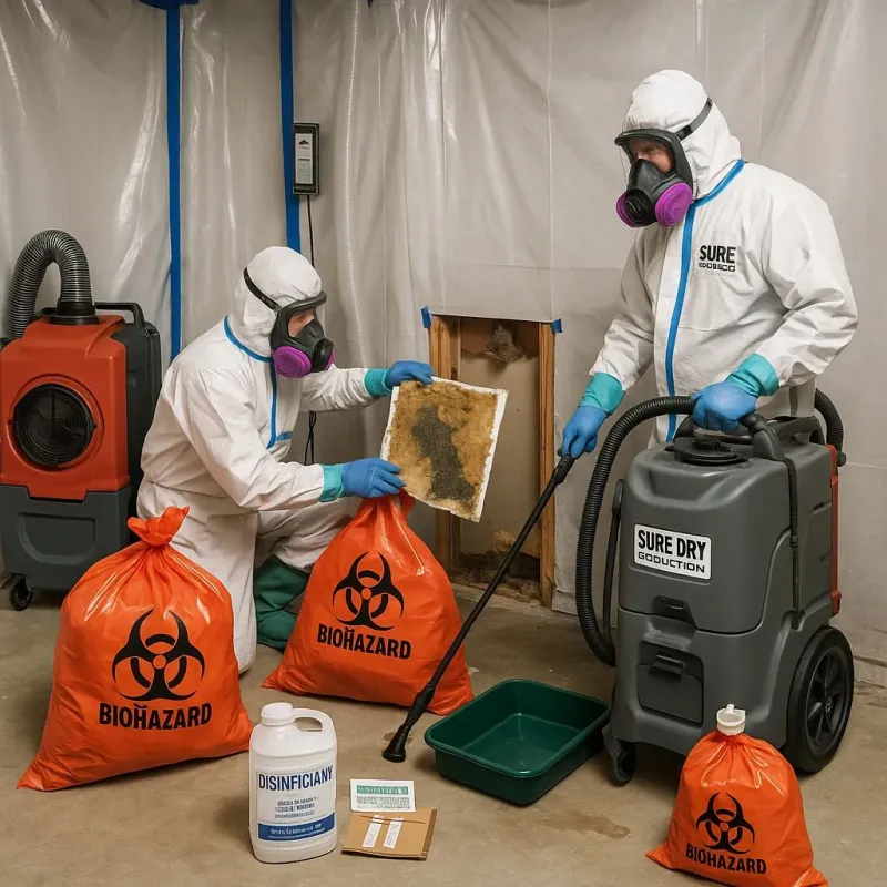 Contaminated Water Handling Protocols process in Saint Clair County, MO