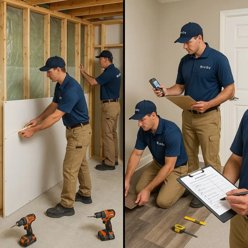 Repairs and Reconstruction process in Saint Clair County, MO